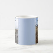 スコットランド、ファイフ・コースト、デュサート・ハーバー コーヒーマグカップ (中央)