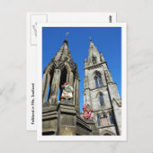 スコットランド,フィフェのフォークランド ポストカード (正面/裏面)