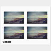 スコットランド，フラセルバーグベイシーフロントウォーク 長方形シール (シート)