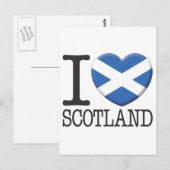 スコットランド ポストカード (正面/裏面)