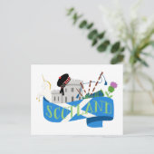 スコットランド ポストカード (スタンド正面)