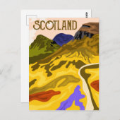スコットランド ポストカード (正面/裏面)
