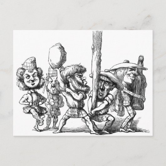 スコットランド ポストカード (正面)