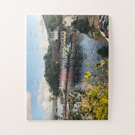 スコットランド,ポーツリー港 ジグソーパズル (縦)