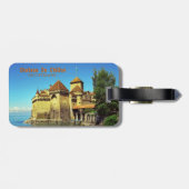 スコットランド ラゲッジタグ (裏面横)