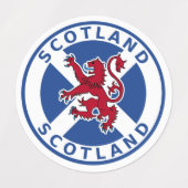 スコットランド ラベル (デザイン2)