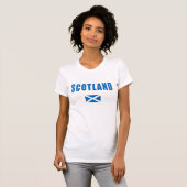 スコットランド レディース Tシャツ (正面フル)