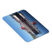 スコットランド・ロスシーで停泊したフェリー・ロック・リドン マグネット (右側)