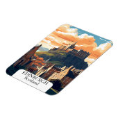 スコットランド・ヴィンテージ城 マグネット (左側)