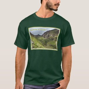 スコットランド,山,グレンコーの三人姉妹 Tシャツ
