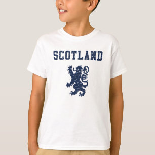 スコットランド 猛獣 ライオン 子供Tシャツ Tシャツ