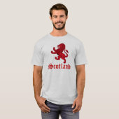 スコットランド 猛獣 ライオン Tシャツ (正面フル)