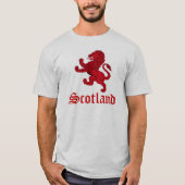 スコットランド 猛獣 ライオン Tシャツ (正面)