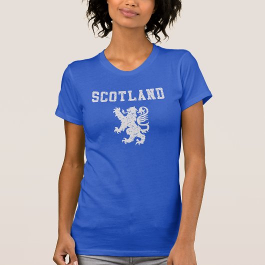 スコットランド 猛獣 ライオン Tシャツ (正面)