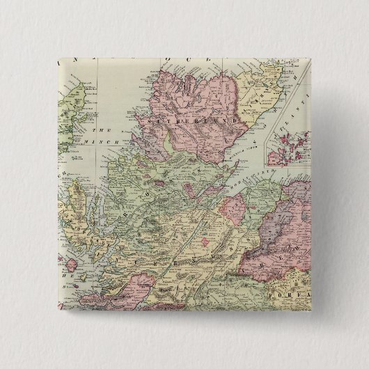 スコットランド 缶バッジ (正面)