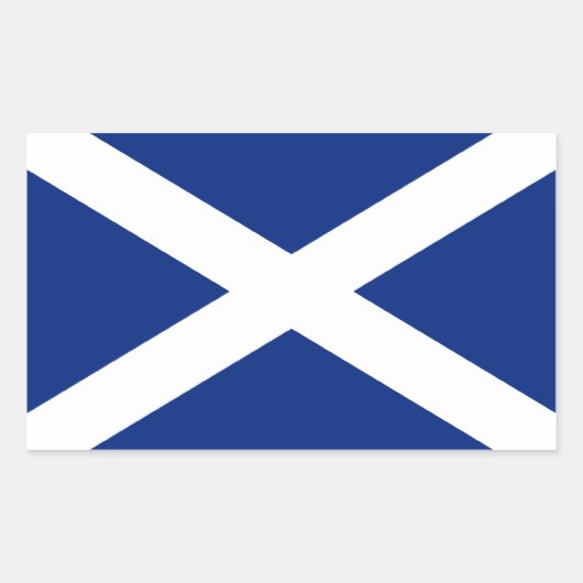 スコットランド 長方形シール (正面)