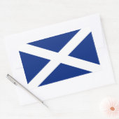 スコットランド 長方形シール (封筒)