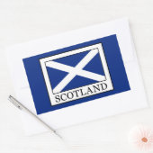 スコットランド 長方形シール (封筒)