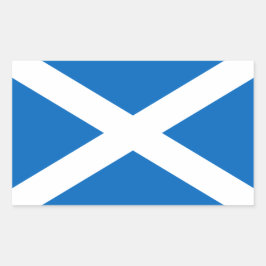 スコットランド 長方形シール