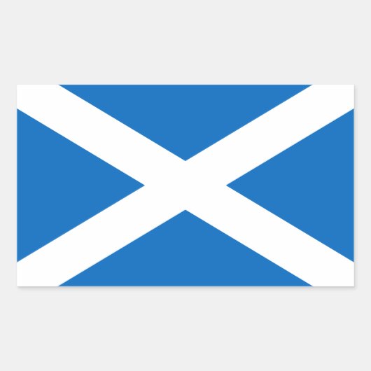 スコットランド 長方形シール (正面)