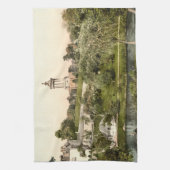 スコットランド、Ayr、Burn's Monument キッチンタオル (縦)