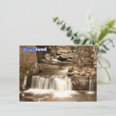 スコットランド、PerthshireのBracklinn滝 (スタンド正面)