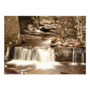 スコットランド、PerthshireのBracklinn滝 フォトプリント