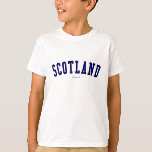 スコットランド Tシャツ (正面)