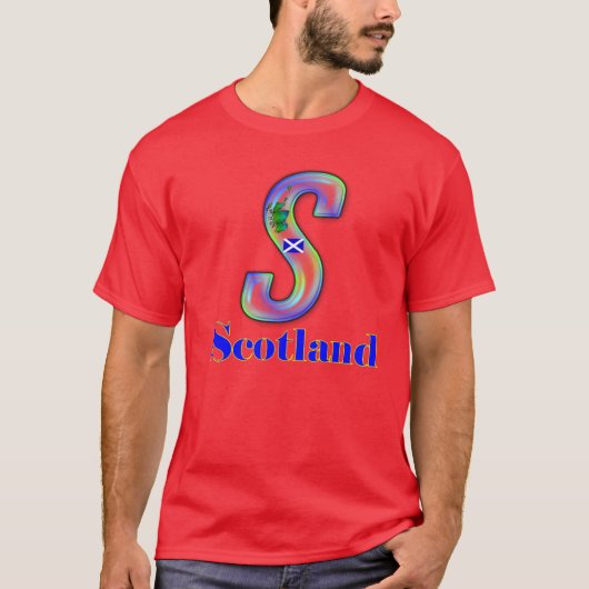 スコットランド Tシャツ (正面)
