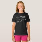 スコットランドAtハートTシャツ Tシャツ (正面フル)
