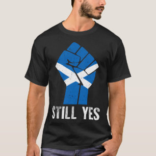 スコットランドIndyRef2 Aye独立グラスゴーEuropea Tシャツ