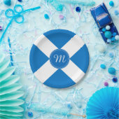 スコットランドSt Andrewの十字のカスタムの国旗 ペーパープレート (パーティー)