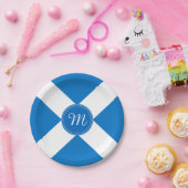 スコットランドSt Andrewの十字のカスタムの国旗 ペーパープレート (パーティー)