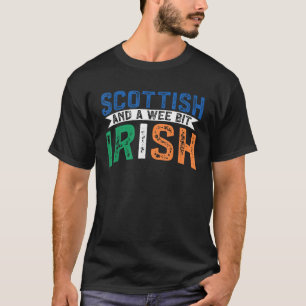 スコットランドUk主にスコットランドと少しアイルランド語 Tシャツ