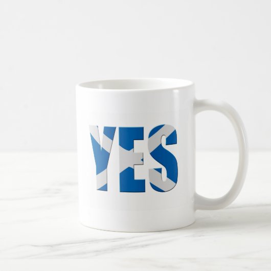 スコットランドYes コーヒーマグカップ (右)
