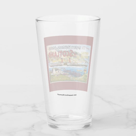 スコットラ王室のンドサマーツアーズヴィンテージのルート タンブラーグラス (裏面)