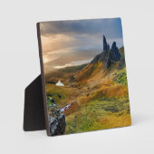 スコットラ転がンド風光明媚な丘の風景 フォトプラーク (正面)