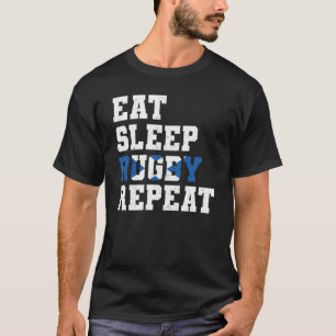 スコットラ食べンドスリープラグビーリピータースコティッシュスポーツ Tシャツ