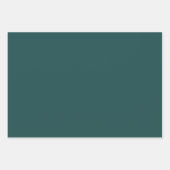 スコットレッドグリーンモダンスコティッシュタータンチェック ラッピングペーパーシート (正面3)