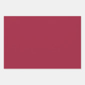 スコットレッドグリーンモダンスコティッシュタータンチェック ラッピングペーパーシート (正面2)