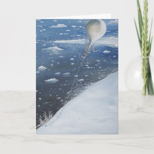 スコット南極大陸大尉の最初飛行船操縦士。 第4 カード (正面)