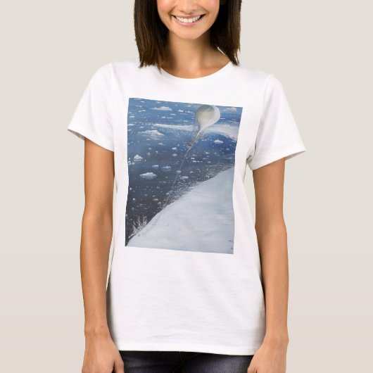 スコット南極大陸大尉の最初飛行船操縦士。 第4 Tシャツ (正面)