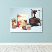 スコット南極観測隊の食糧 キャンバスプリント (インサイチュ (ウッドフロア))