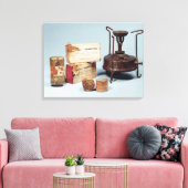 スコット南極観測隊の食糧 キャンバスプリント (インサイチュ (リビング))