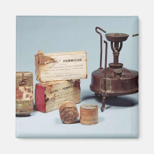 スコット南極観測隊の食糧 マグネット (正面)