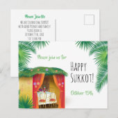 スコット祭りのパーティー　スッカ　ルラヴ＆エトログ　ご招待 ポストカード (正面/裏面)