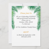 スコット祭りパーティー スッカ ルラヴ&エトログ ヴィンテージ 招待状 (裏面)