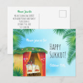 スコット祭りパーティー スッカ ルラヴ & エトログ 招待 ポストカード (正面/裏面)