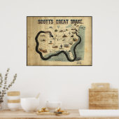 スコット素晴らしヘビ ポスター (キッチン)
