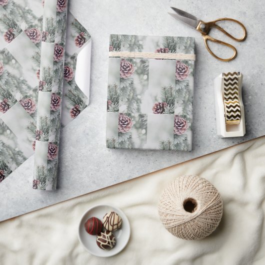 スコット2025年大晦日カスタム年 ラッピングペーパー (クラフト)